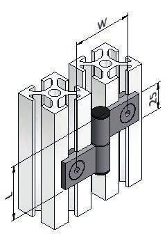 Hinges Style A Style B Style C Style D Features: Features: Features: Features: Economical Corrosion resistant Can be used as lift-off hinge