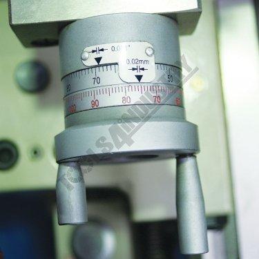 Featuring a precision ground, induction hardened bed,