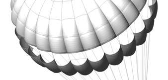 of parts of the antenna on the parachute may allow for potential increased performances size/mass reduction additional applications Activity