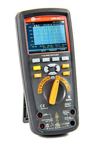 CMM-60 Indeks: WMXXCMM60 Advanced Industrial Multimeter Description The CMM-60 multimeter allows you to record data thanks to the Trend Capture function of the