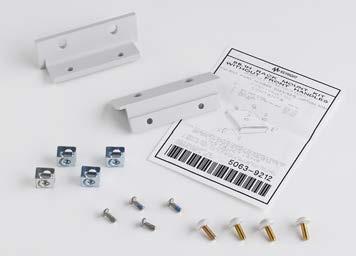link kit to mount two half-width, 2U height