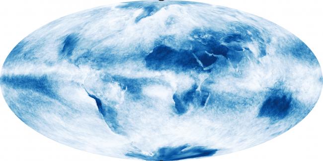 Satellite Sensors Cloud Image from MODIS
