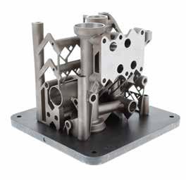 CASE STUDY Renishaw Hydraulic block manifold redesign for additive manufacturing Additive manufacturing is highly suited for the design and manufacture of manifolds due to its ability to build