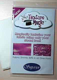Along with this project I'm introducing a new product called Texture Magic by Superior Threads. It's an amazing product and it'll add a new dimension to any of your other projects.