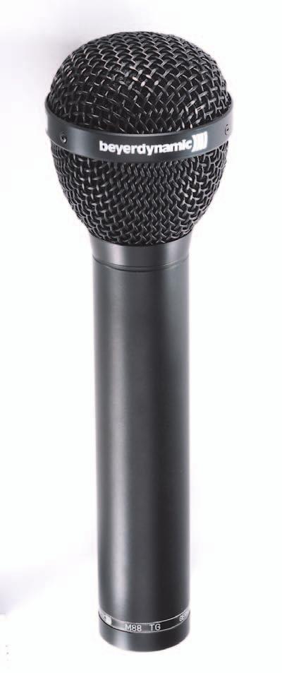M 69 TG Being a true all-round microphone the M 69 TG delivers Transducer type................ Dynamic detailed sound for vocals, floor toms or even electric Frequency response............. 50-16,000 Hz guitars.
