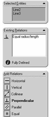 Engineering Design with SolidWorks Add a dimension. 29) Click Dimension from the Sketch toolbar. 30) Select the top horizontal line. Click a position above the horizontal line. Enter 2.700, [68.