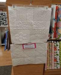 June 2018 @Quilters Depot Quilting: Free Motion Quilting with your Home Sewing Machine PeggyG is back with her all day Free Motion class. This is our best seller of a class!