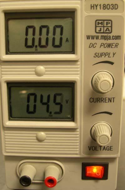 3. Ohm s Law Figure 3.2: DC power supply Figure 3.3: Digital multimeter To use the multimeter as a voltmeter, the dial selector is set to one of the positions labeled V.