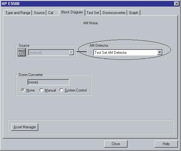 Figure 241Enter parameters into the cal tab 11 Choose the Block Diagram tab from the Define Measurement window.