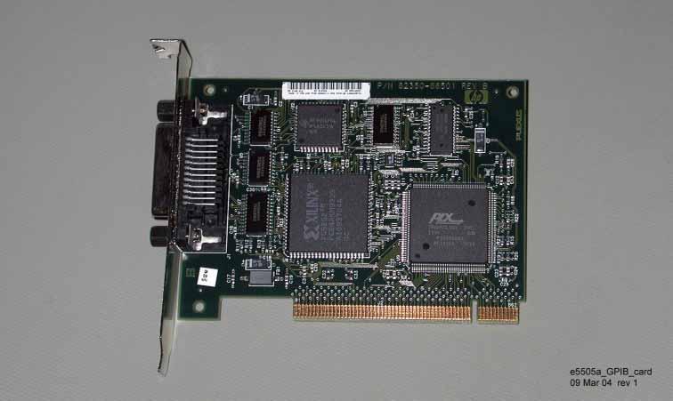 PC Components Installation 19 Step 6e: Installing the GPIB interface card (PCB) NOTE Only Agilent Technologies PCI GPIB cards, 82350, are supported.