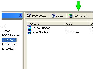 Double-click on Traditional NI-DAQ Devices, then select