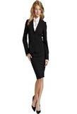 Attire Women Suit & Blouse: Two piece suit, either a skirt suit, pant suit, or dress suit with formal matching jacket