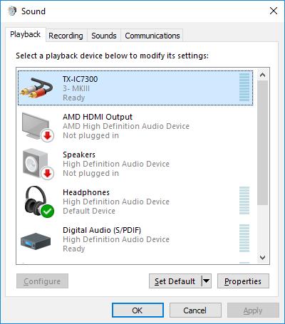 Active audio data flow to computer is also indicated by activating RX and R-MIC indicators on MKIII's OLED display.