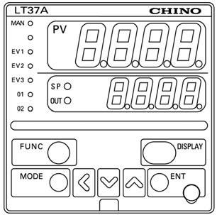 Digital Indicating Controller LTA/7A SERIES LT A/7A series is digital indicating controller with indicating accuracy of.% and the control cycle of approximately. seconds.