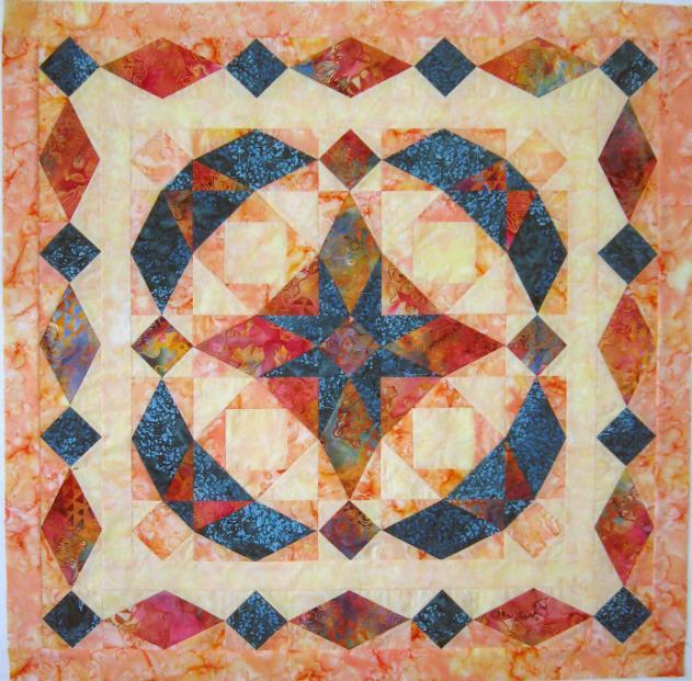 Quilts are by Wendy Mathson, speaker for the May Meeting and Workshop.
