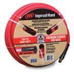 8 INGERSOLL-RAND FITTINGS AND HOSES SPEED-LOK AIR HOSES General-purpose hoses made of high-quality, durable synthetic rubber Ideal for general industrial, maintenance, and automotive applications
