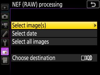 3 Choose how images are selected. Choose from the options below. Select image(s): Select images manually (proceed to Step 5).