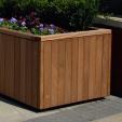 MATERIAL FINISHES Standard finish Optional finishes at extra cost FSC treated redwood standard finish As standard, all FSC treated redwood planters will be supplied with a natural finish.