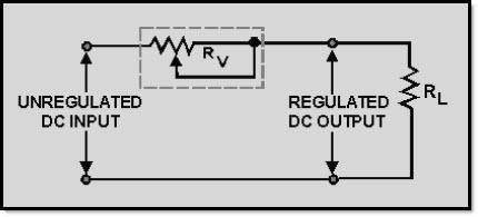 3.2.6.1 Series Voltage Regulator Figure 3-41 illustrates the principle of series voltage regulation.