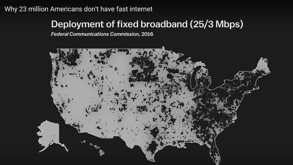 United States without fixed broadband