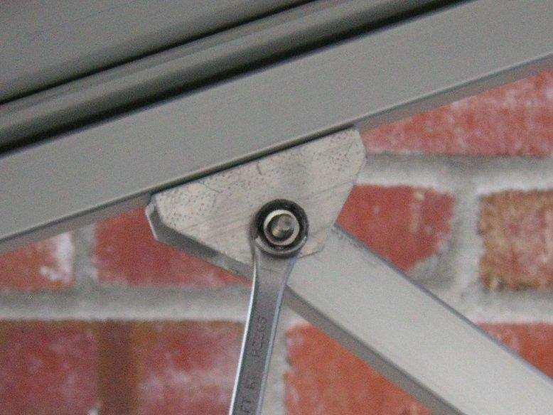 Use the provided 1/4" x 2" lag screws or other fasteners