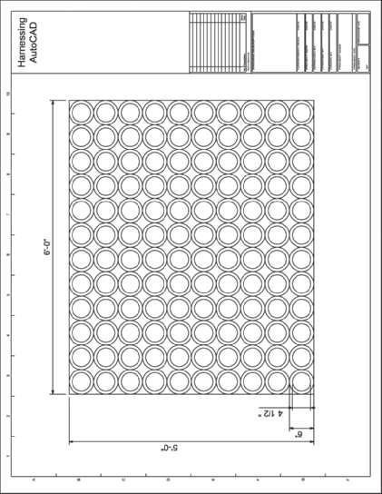 Chapter 5 Fundamentals IV 5-23 EXERCISE 5 1 Create the floor entry pattern drawing shown in Figure Ex5 1 according to the settings given in the following table. 1. Units Architectural 2.