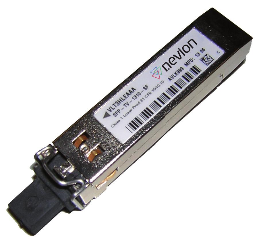 Datasheet VENTURA SFP, SFP+ and XFP options Small form-factor pluggable (SFP) components OVERVIEW SFP, SFP+, and XFP components provide