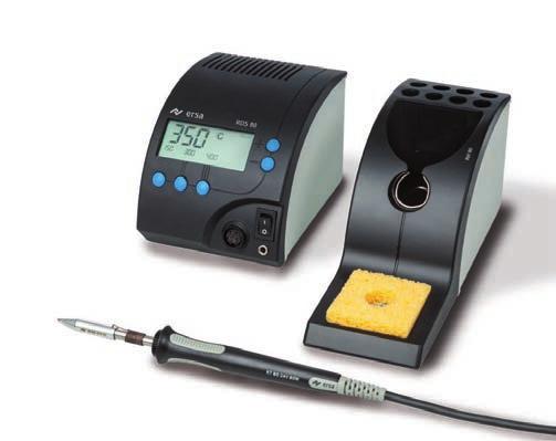 PTC The Ersa RDS 80 digital soldering station offers the Ersa RESISTRONIC temperature control, tried and proven for many years and now with 80 W heating power.