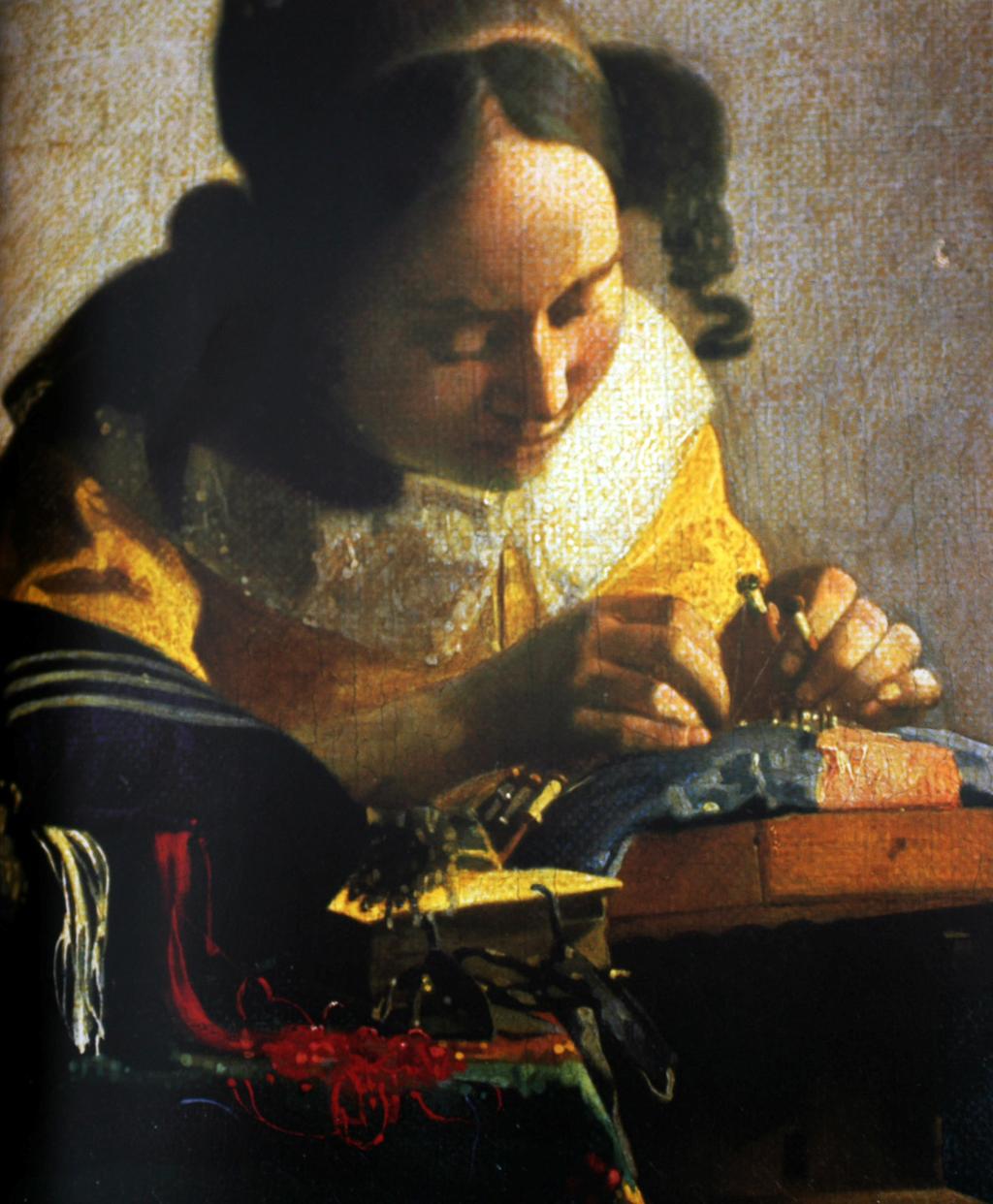 6 Section 5: Visual starting points Image A The Lacemaker, 1669-70 (oil on canvas) Vermeer Jan (1632-75) Louvre, Paris, France,/ The Bridgeman Art Library 23 Using this image as a starting point