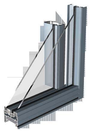 Efficient drainage system for standard Aluminium or Timber. Winfold Bi-Folding Door Stylish Aesthetics.