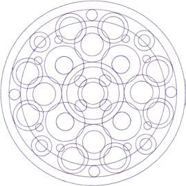 designs using the handles directly on-screen. 82013-25 Circles Group 2 5.01 X 4.77 in. 127.25 X 121.