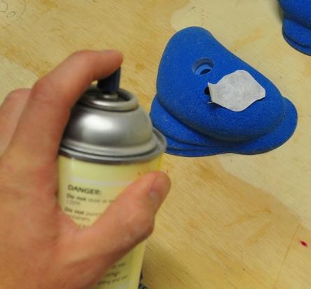Use the 100 grit sandpaper to start the smoothing process, then finish up with the 500 grit.