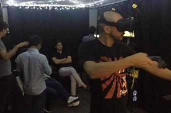 Easy to set up and fun for attendees, the pop-up VR arcade experience is a great way to entertain at your next venue with minimal setup time and cost, while being a high-impact