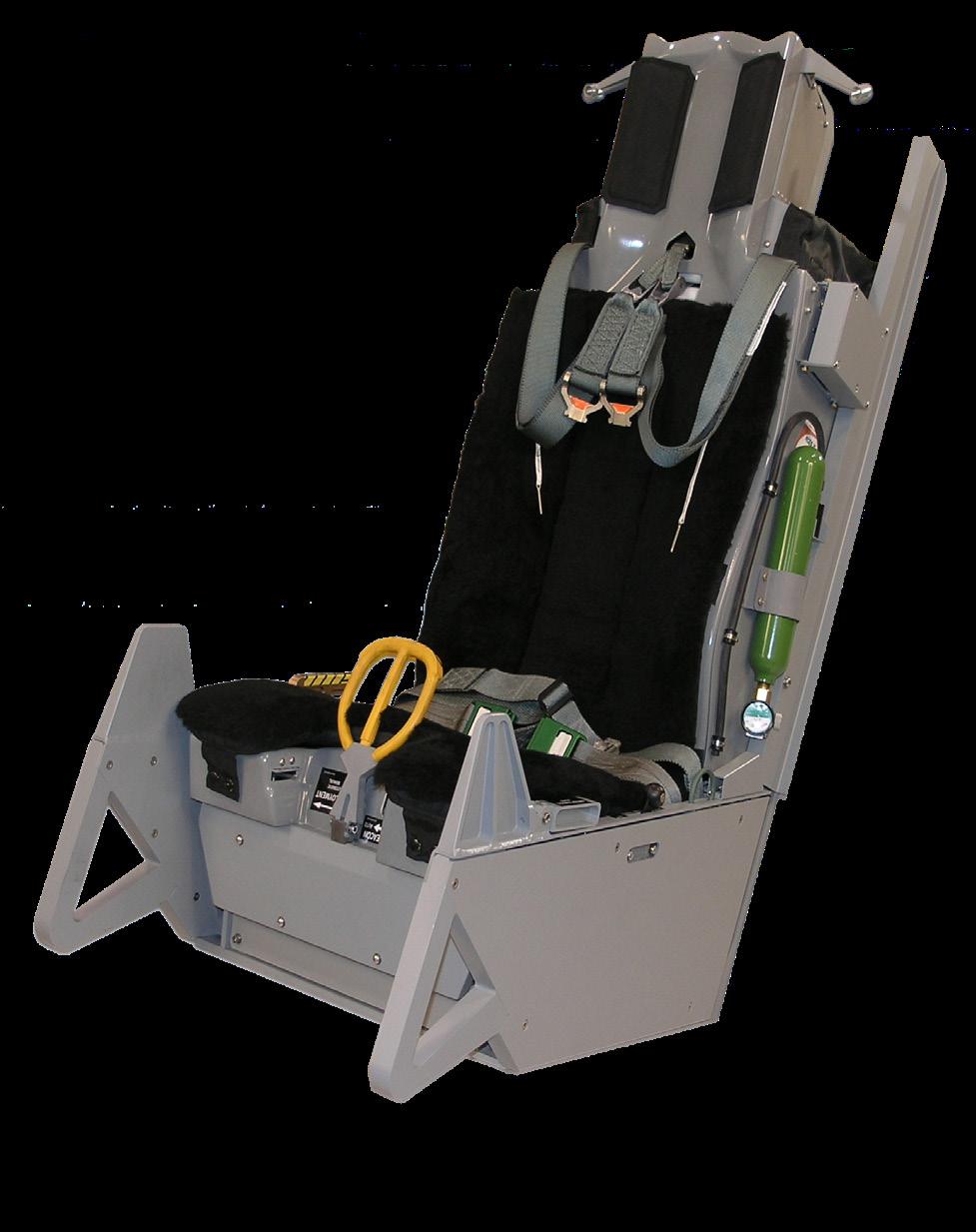 Full Fidelity LOOKS, FEELS, & FUNCTIONS LIKE THE ACTUAL EJECTION SEAT TRUE Q MOTION SEATS ARE HIGH FIDELITY REPLICATIONS OF THE ACTUAL EJECTION SEAT WITH ALL-ELECTRIC