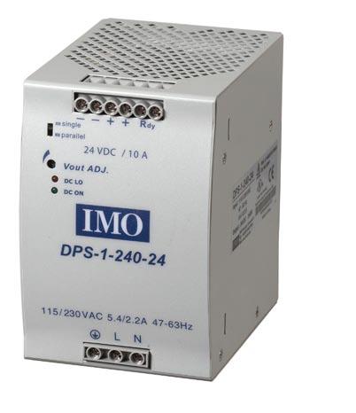 DPS Series 24W AC/DC DI Rail Power Supplies AC - DC DI rail mountable 24W power supplies E A R G U A R A T E E z Compact design z High efficiency up to 89% z function available z Parallel function