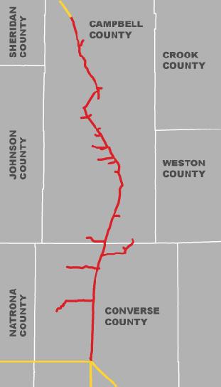 Rocky Mountain Region MIGC Pipeline,