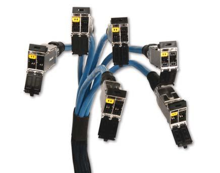 CATEGORY 7 A /CLASS F A PRODUCTS TERA - S/FTP Trunking Cable Assemblies Siemonʼs TERA copper trunking cable assemblies provide an efficient and cost effective alternative to individual