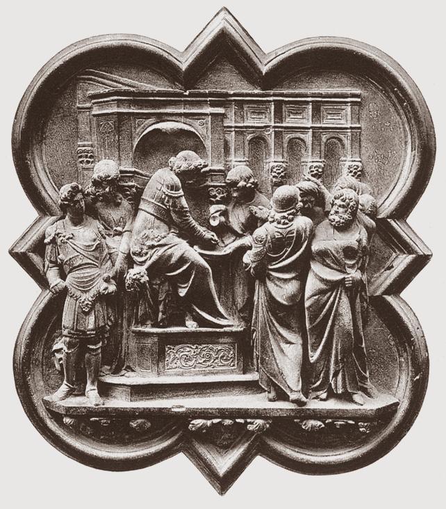Early-Renaissance: Ghiberti: Pilate
