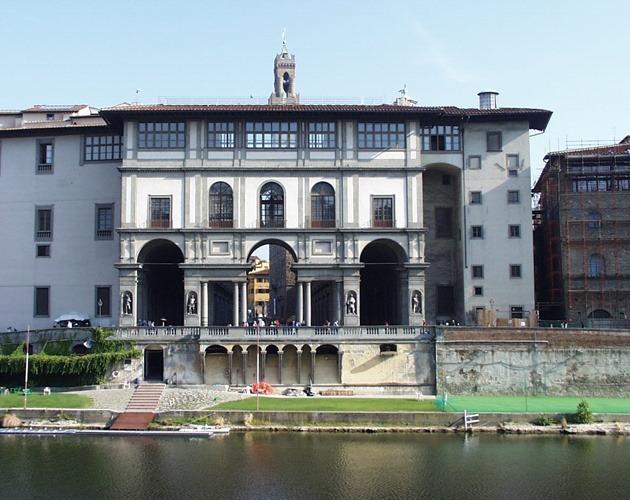 Front View from Arno River Early-Renaissance: