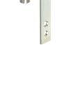 1,260 1 1 43295 75 0 In the main door leaf a lock series 43725/43735/43825/43835/43225/43235/43236 should be installed STAINLESS STEEL faceplate 24x3mm Extended bolt connector adjustable by 20 mm in