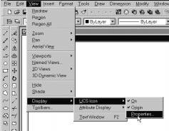 1-12 AutoCAD LT 2002 Tutorial Changing to the 2D UCS icon Display In AutoCAD 2002 LT, the UCS icon is displayed in