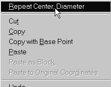 Geometric Construction Basics 1-19 2. In the command prompt area, the message Specify center point for circle or [3P/2P/Ttr (tan tan radius)]: is displayed.