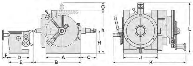 construction for high rigidity and can be adjusted in either direction to achieve the correct alignment The worm and gear provides a reduction ratio of 40:1 and the unit is supplied with a double