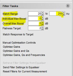 6. Back on the right side, open the Filter Tasks drop-down.