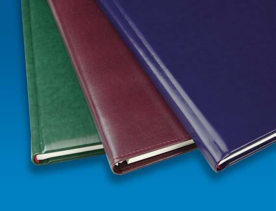 The Eurohide diary cover is manufactured from a high quality PU.