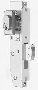 2000/2100 Cylinder Deadlocks Finish Clear Anodised. Deadbolt For 2000 series 22mm projection. For 2100 series 36mm projection. Backset 23mm.