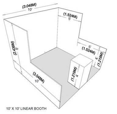 Example Booth Design Submission Booth Design Submissions can be obtained from your booth designer,