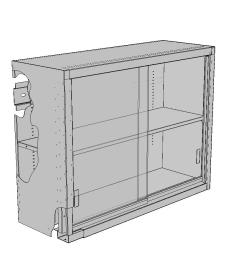 CASEWORK CONSTRUCTION DETAILS AND SPECIFICATIONS Overview Shelves Shelves are fully adjustable on 1/2 increments with all edges formed down and back 1".