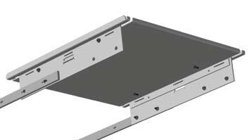 slide configuration accessories instrument bracket kit part # 310 113 427 The instrument brackets mount to the inner slide and provide maintenance access to the chassis and the instruments.