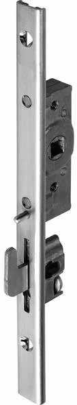 L11.12 1. General characteristics Multi-point lock for aluminium and PVC sliding doors. Modular: the central lock is easily expandable to a multi-point lock (3-point lock and more) with extensions.